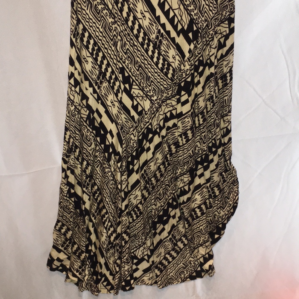 Loveapella Strapless Maxi Dress | Black and Cream | Size S - Picture 6 of 8